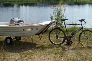 Boat Trailer With Spider Rollers